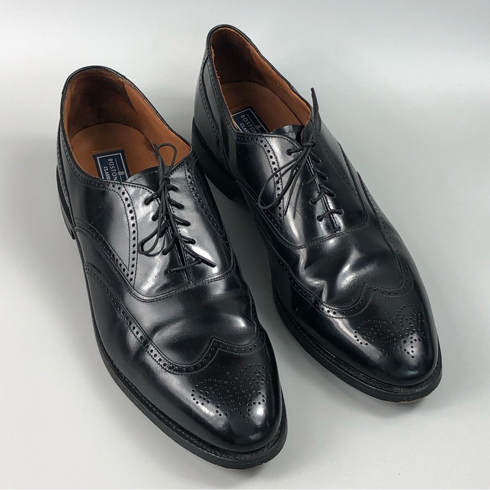 Bostonian Classic Men’s Leather Oxford Dress Shoes Size 15